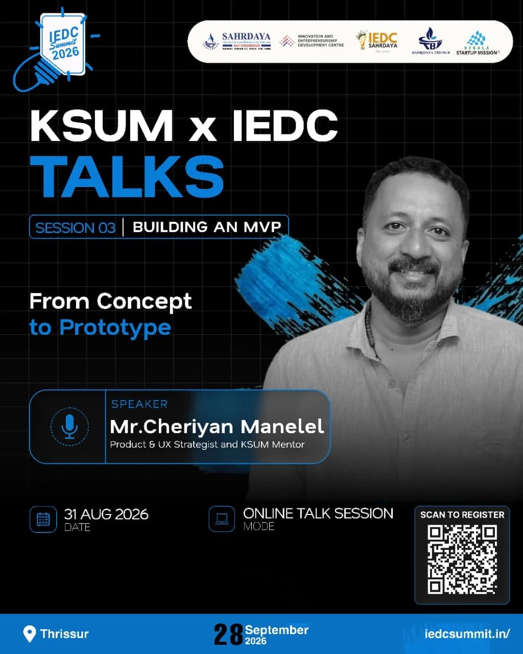 KSUM x IEDC Talks Session 03 poster