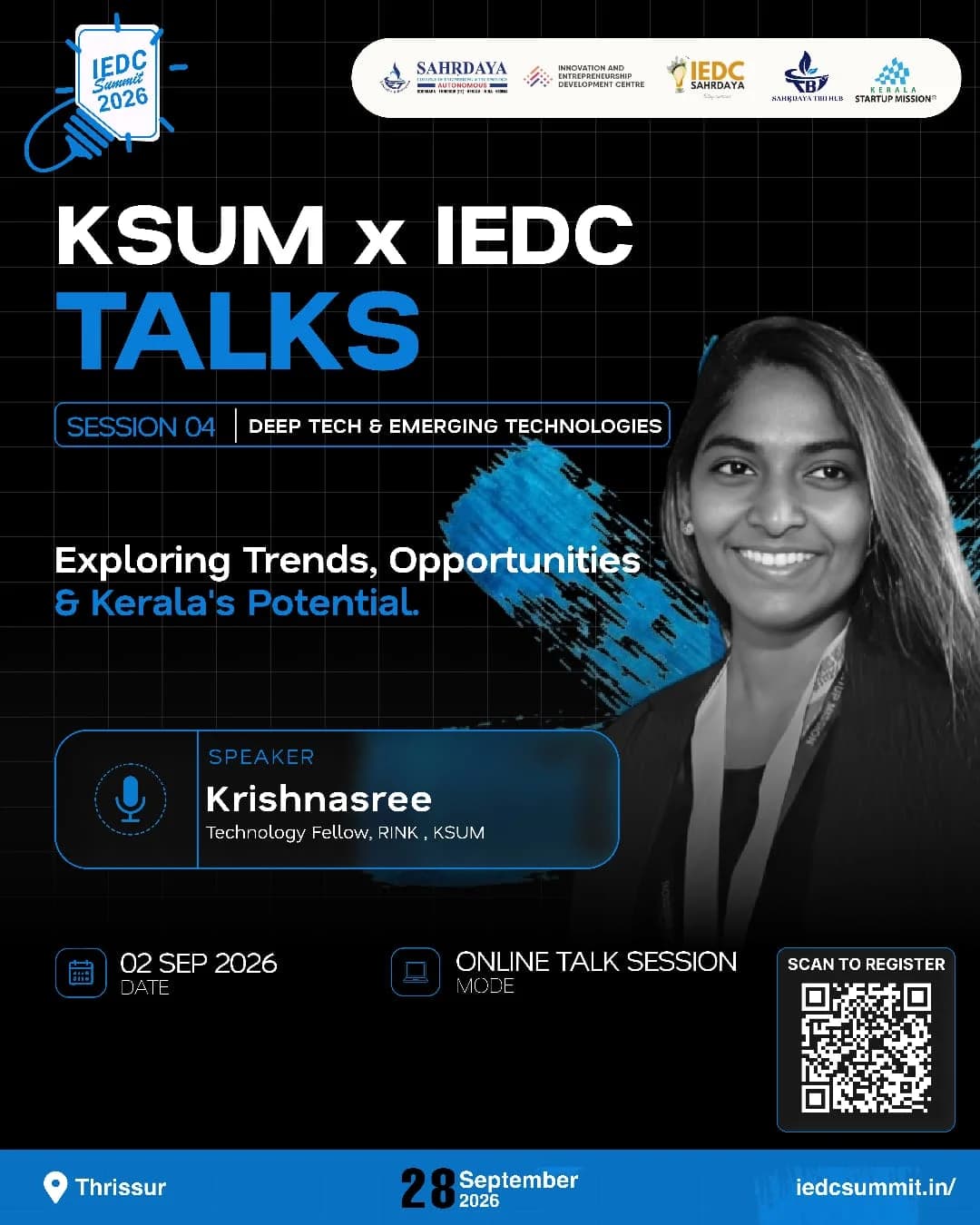 KSUM x IEDC Talks Session 04 poster