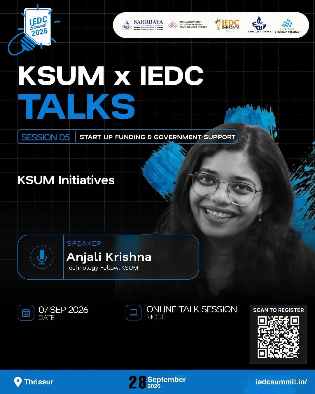 KSUM x IEDC Talks Session 05 poster
